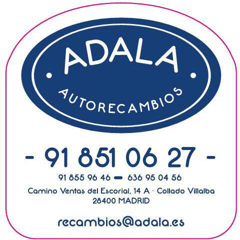 Adala Autorecambios - 918510627 - 918559646 - 636950456 - recambios@adala.es